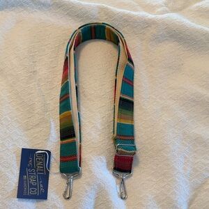 Western Blanket Pattern Adjustable Bag Strap